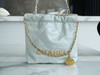 香奶奶Chanel 23A 22Mini bag 雾霾蓝 垃圾袋 商品缩略图1