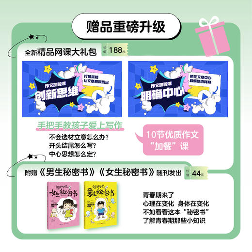 8-15岁孩子的青春期指南读物|《青少年心理报》全年24期 优先发赠品，每月2期 |自我认知 情绪管理 人际交往 学习考试赠《男生女生秘密书》 商品图3