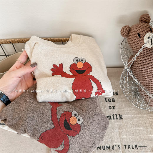 2024秋季童装儿童韩版男童女童秋装长袖T恤卫衣毛衣打底衫 商品图4