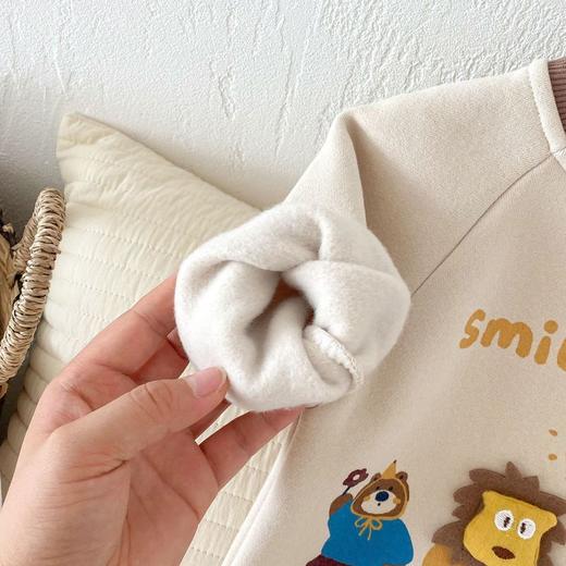 【韩国婴儿卡通超萌加厚连体衣】0-2岁冬季童装宝宝哈衣婴儿衣服 商品图2