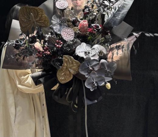 爆款暗黑悟空油画风包装纸 商品图3