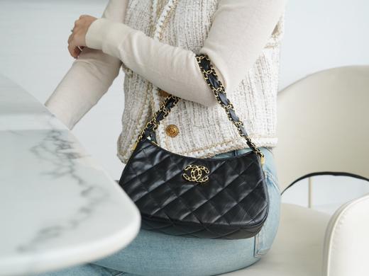 香奶奶23k 19hobo  大号黑色 正品皮 腋下 商品图7