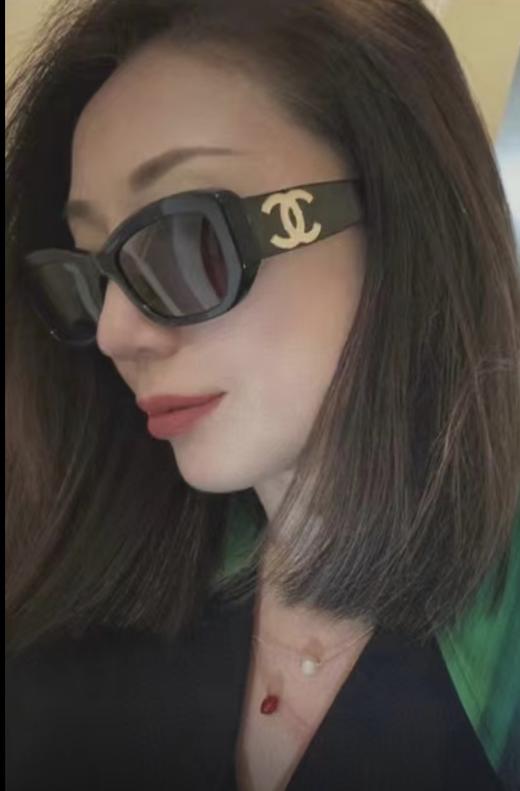 香家  墨镜太阳镜ch5493 香奶奶?  无滤镜实拍 超正的玳瑁色！ 质感绝 秋冬美拉德穿搭必备哟！ 商品图11