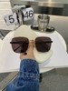 驴家 MODEL：Z1421太阳眼镜 时尚印花太阳眼镜SIZE：56口17-140方形墨镜 商品缩略图0