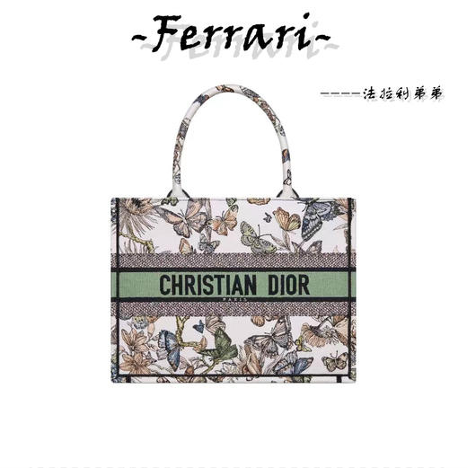 D家托特刺绣花蝴蝶 商品图0