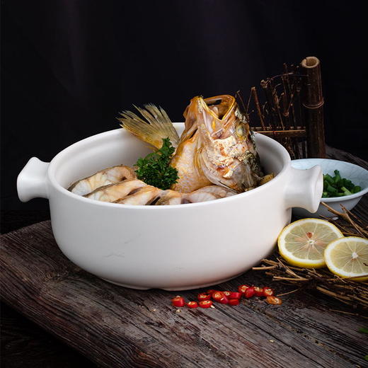 裕鲜舫 鲜礼588礼盒 大黄鱼原条300g*2条+250g*2条+大虾1.65kg 共2.75kg 商品图9