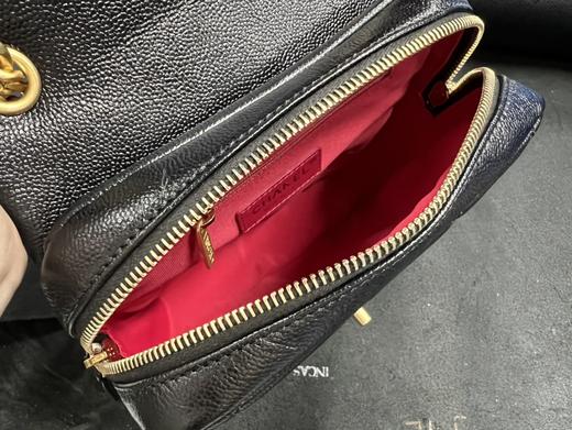 香奶奶 22P 复古黑 双肩包 背包 正品皮 商品图5