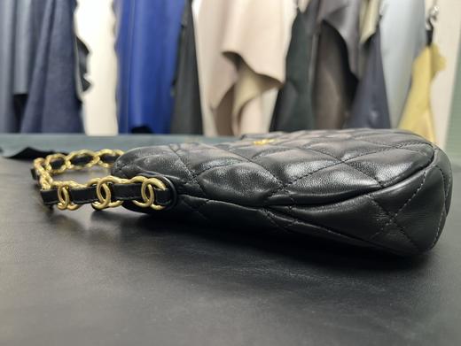 香奶奶  新款 腋下包 正品皮 黑 商品图2