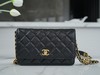 香奶奶Chanel 22A 高级手工坊金币WOC 正品皮 商品缩略图1