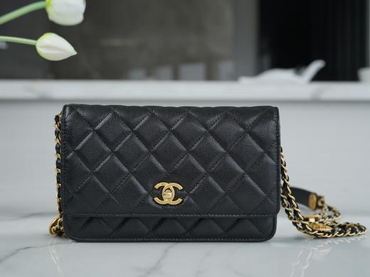 香奶奶Chanel 22A 高级手工坊金币WOC 正品皮 商品图1