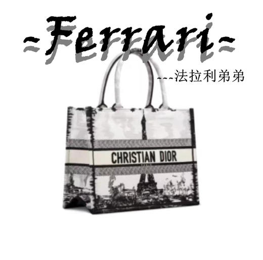 D家 铁塔 刺绣托特包 商品图0