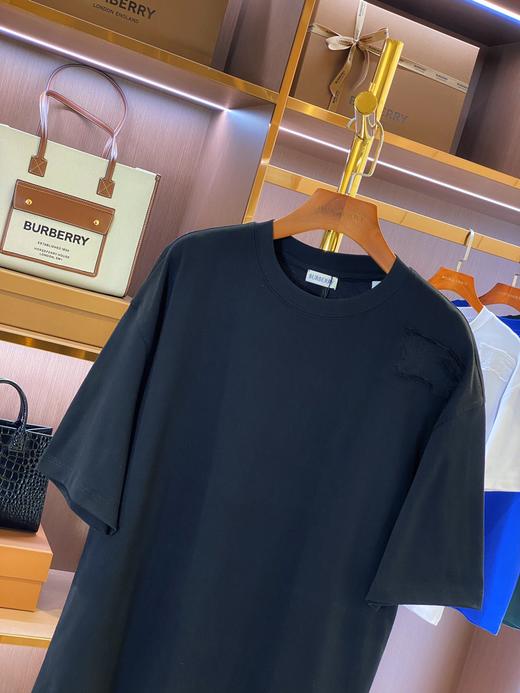 bbrBUR 马术骑士刺绣贴标棉质短袖T恤 (四色) 商品图4