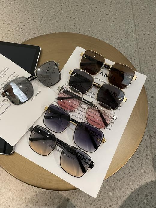 香家 墨镜 太阳眼镜 网红款 型号CH7342小红书推荐大框太阳镜尺寸：59口17-145 造型神器  上脸效果无敌 小脸小姐姐选它没错 商品图6