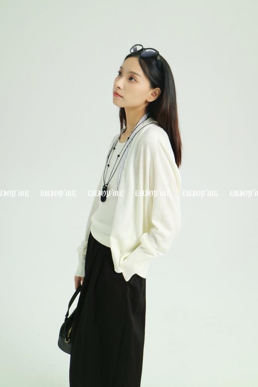 【门店同款】ENJOY秋季less is more极简风腰带长裤 159195452 商品图7