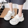 ZHR则则厚底老爹鞋女2024新款榴莲底增高运动休闲鞋百搭小白鞋女 商品缩略图5