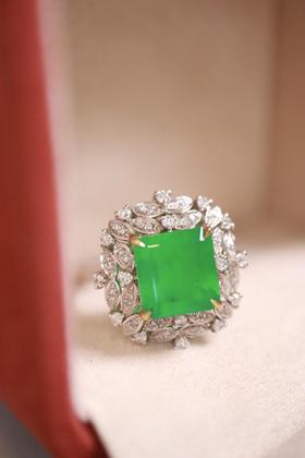 3.31ct 祖母绿戒指