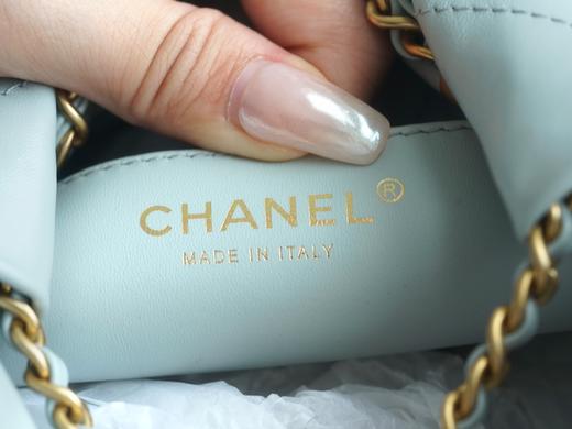 香奶奶Chanel 23A 22Mini bag 雾霾蓝 垃圾袋 商品图7