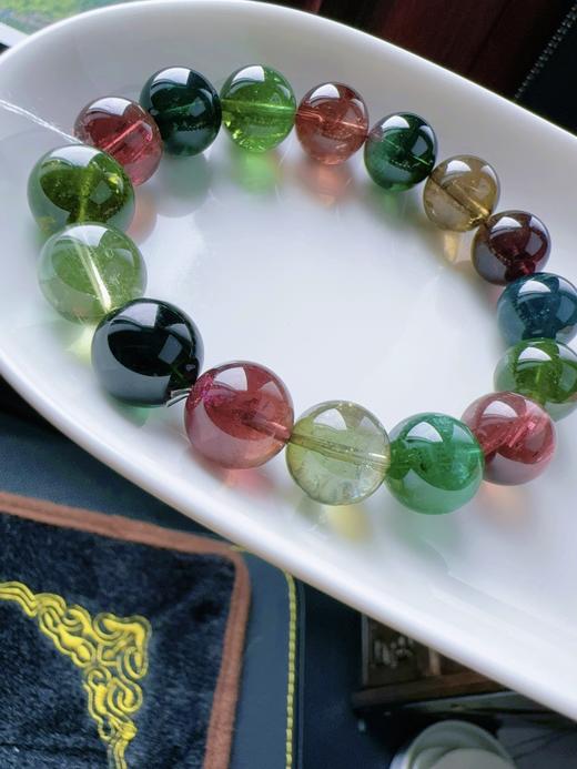 48.85g 12.4mm 碧玺手链 商品图4