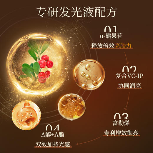 【双12大促】嘉媚乐角鲨烷熊果苷发光液  焕亮补水保湿  舒缓爽肤  湿敷发光水 商品图5