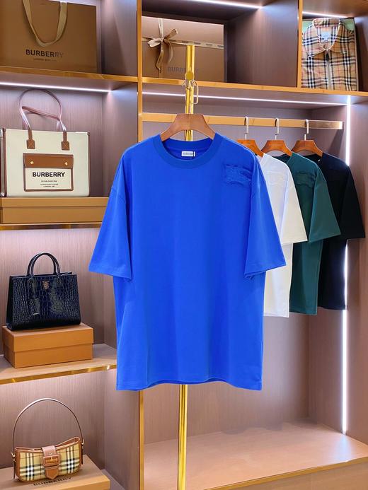 bbrBUR 马术骑士刺绣贴标棉质短袖T恤 (四色) 商品图2