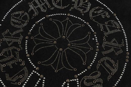 CH克家马蹄梵文螺丝钻水洗做旧复古圆领短袖 商品图9