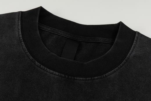 CH克家马蹄梵文螺丝钻水洗做旧复古圆领短袖 商品图10