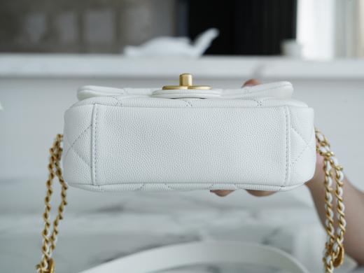 香奶奶  22A 高级手工坊金币口盖包 方胖子 正品皮 商品图6