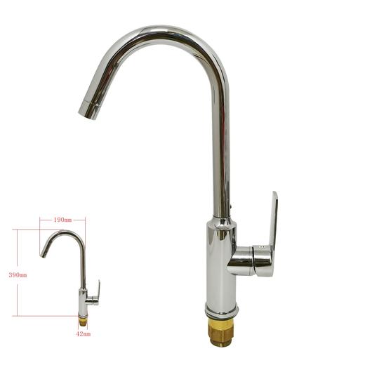 龙头/KF1-10/厨房混合/201镀铬 商品图0