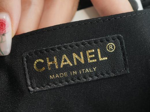 香奶奶 23P新款 Duma双肩 包牛皮 中号黑色 商品图7