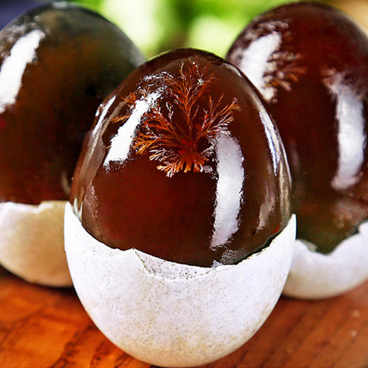 聚瑞德 微山湖区特产松花蛋无铅工艺皮蛋 滨湖礼遇松花蛋礼盒20枚 1.2kg 商品图4