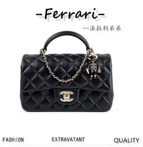 香奶奶 这款   限量版小狮子 cf 手柄 手提 20羊皮