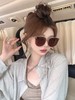香家 墨镜 太阳眼镜 网红款 型号CH7210小红书推荐大框太阳镜尺寸：64口16-145 造型神器  上脸效果无敌 小脸小姐姐选它没错 商品缩略图6