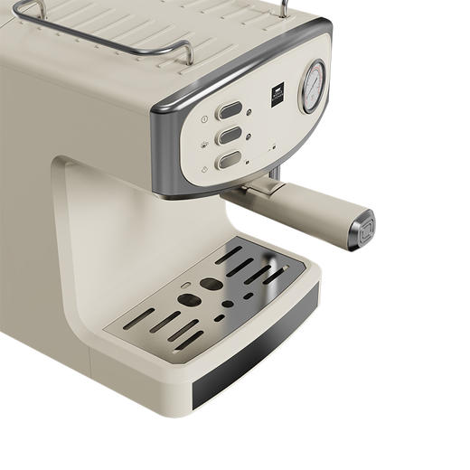 杞冠臻选 | 康宁 压力意式咖啡机WK-GKF1603KZ 容量1.6L 280×243×308mm 内配咖啡粉勺 双杯滤网 双重不锈钢滤网 商品图1