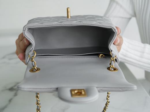 香奶奶  金球 方胖子 浅灰色 软底 商品图5