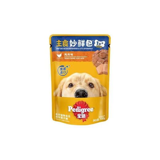 宝路成犬鸡肉味妙鲜包100g4601 商品图0