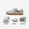 千百度银色真皮运动德训鞋女春季新品新时尚休闲鞋A25124461 商品缩略图3