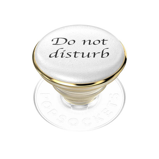 【黑夜浪漫】勿扰 POPGRIP泡泡骚 Other其他系列 白色 字母 商品图0