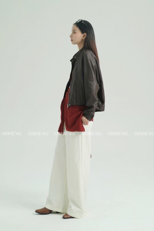 【门店同款】ENJOY秋季less is more韩系简约阔腿裤 159196922 商品图2