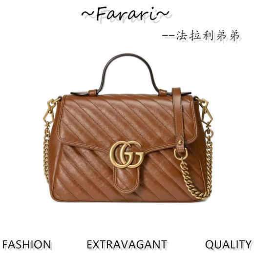 G家古驰 马蒙邮差包 手提单肩斜跨 商品图5