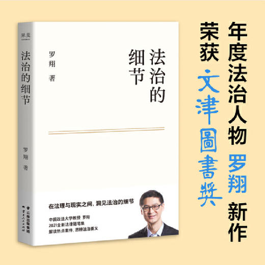 罗翔系列：法治的细节+刑法学讲义+法律的悖论  3册多规格 商品图1