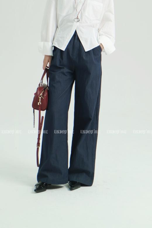 【门店同款】ENJOY秋季less is more韩系简约阔腿裤 159196922 商品图10