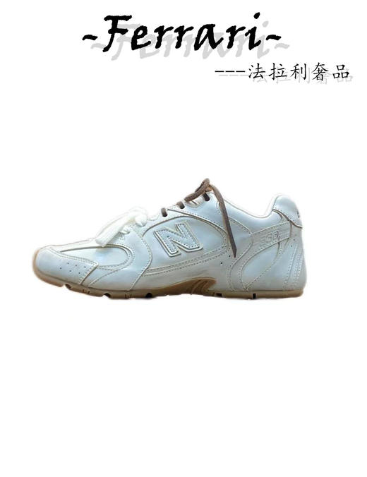 缪缪 NB联名低帮 耐磨 系带圆头女款鞋 商品图1