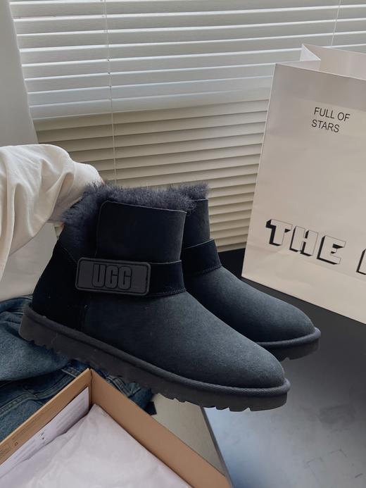 秋冬新款皮毛一体胶片雪地靴 商品图5