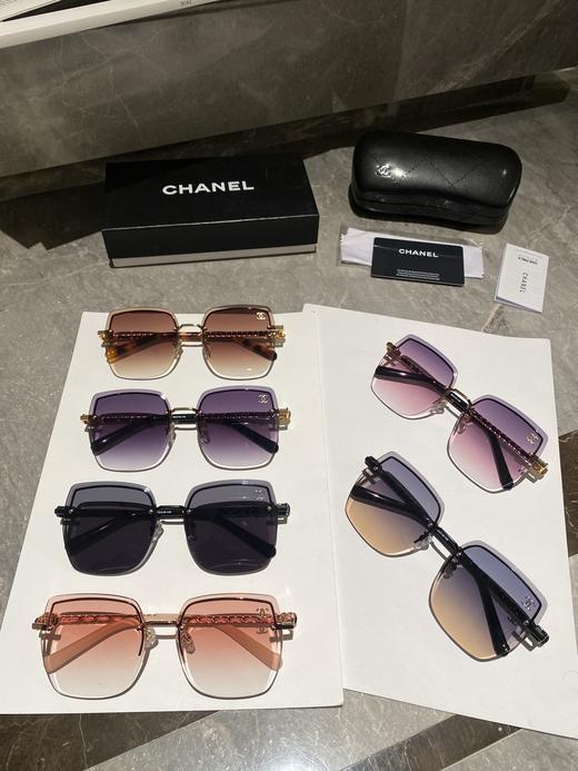 香家  钻石切边太阳眼镜 网红款 型号CH7330 小红书推荐墨镜 尺寸：60口16-145 造型神器  上脸效果无敌 小脸小姐姐选它没错 商品图6