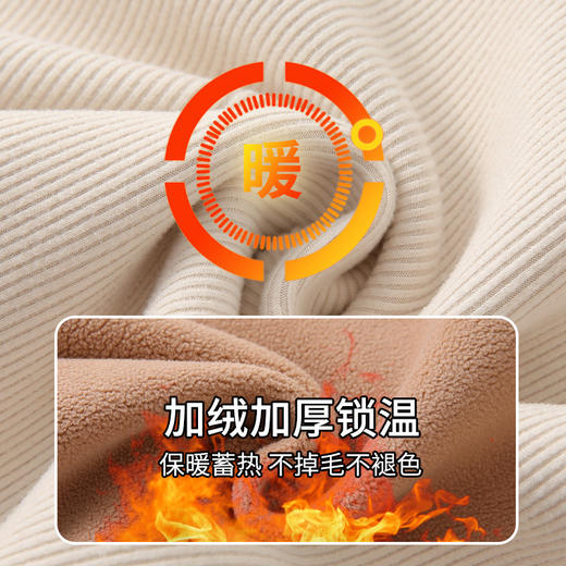 H331内搭半高领修身针织衫打底衫加绒保暖上衣秋冬小高领女装长袖 商品图3