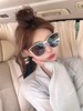 香家 墨镜 太阳眼镜 网红款 型号CH7210小红书推荐大框太阳镜尺寸：64口16-145 造型神器  上脸效果无敌 小脸小姐姐选它没错 商品缩略图7