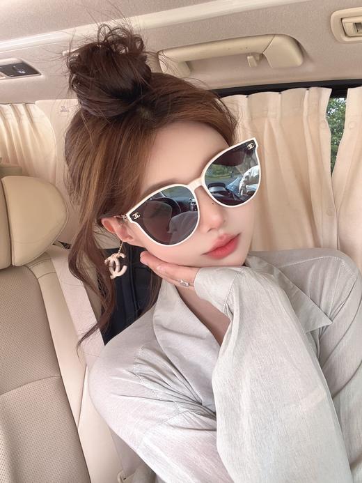 香家 墨镜 太阳眼镜 网红款 型号CH7210小红书推荐大框太阳镜尺寸：64口16-145 造型神器  上脸效果无敌 小脸小姐姐选它没错 商品图7