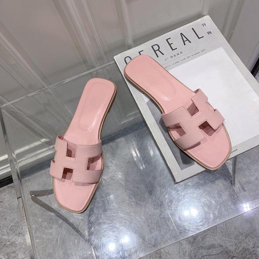 爱马仕h拖 平底拖鞋 商品图0