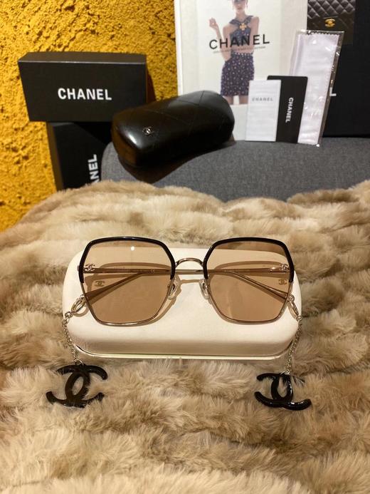 香家  墨镜 太阳眼镜 网红款 型号CH7328 小红书推荐大框墨镜尺寸：57口21-145 造型神器  上脸效果无敌 小脸小姐姐选它没错 商品图5