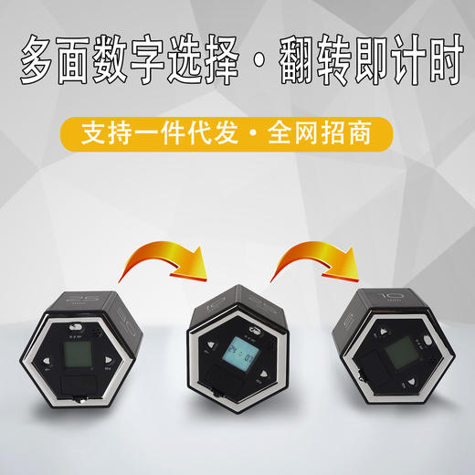 六边形重力感应时间管理器 商品图2